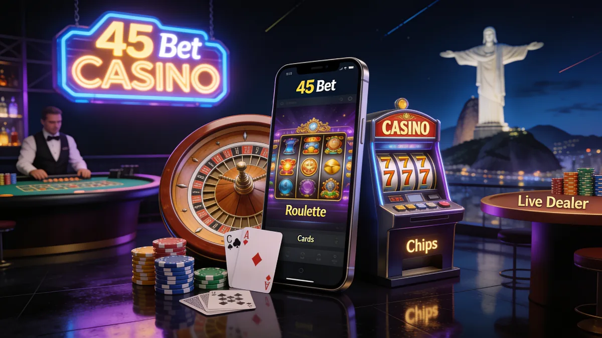 45 bet no Brasil — Aplicativo Móvel da 45 bet